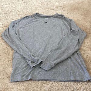 Men’s Adidas grey long sleeve size L, great condition!